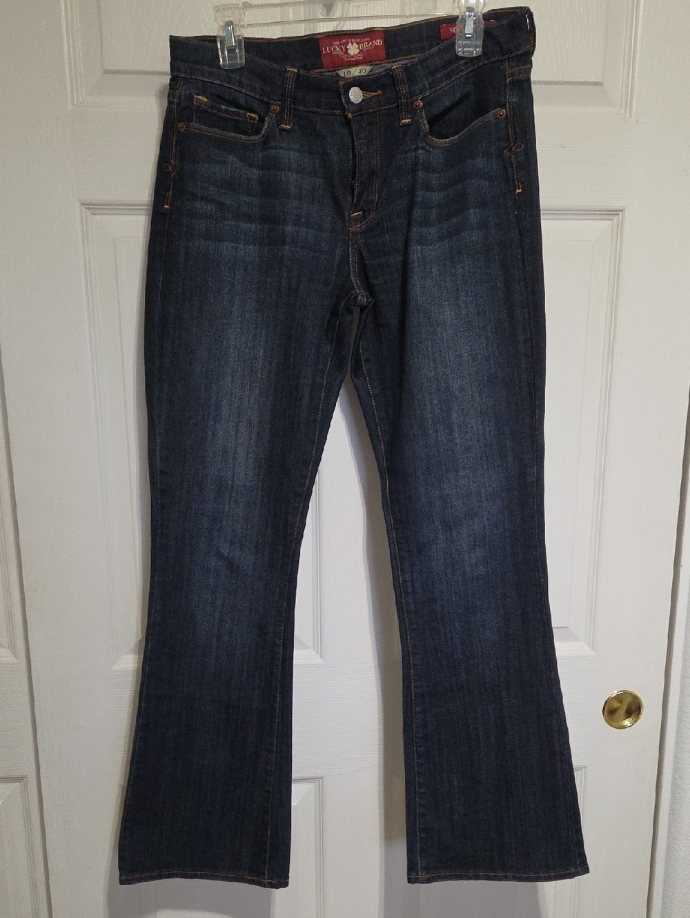 Lucky Brand Women's Dark Indigo Flare Jeans